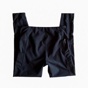 Mondetta Women's High Waist Active Legging Black Workout Tights Size Medium